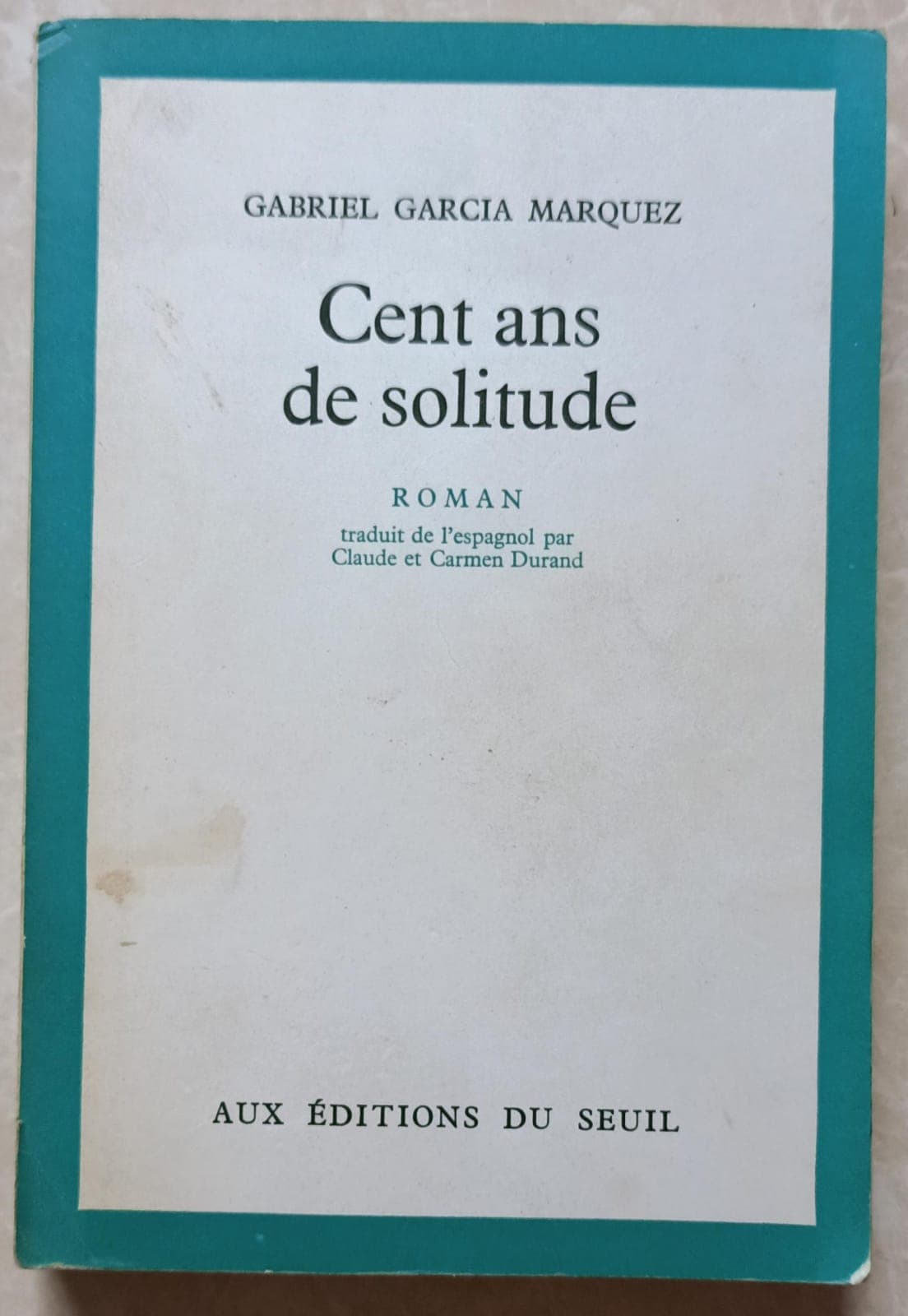 Cent Ans de Solitude