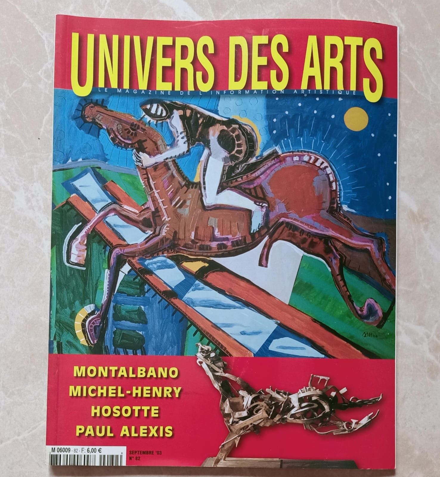 Univers des Arts - N° 82 - Septembre '03