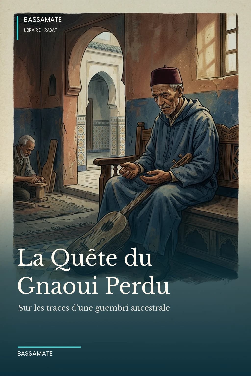 Couverture illustrée de « La Quête du Gnaoui Perdu »